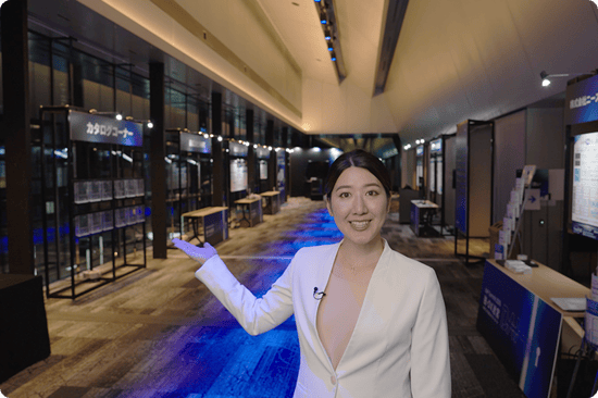 DAP Summit 2025 展示コーナーの様子