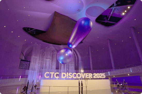 CTC DISCOVER 2025 エントランスの様子
