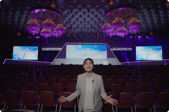 CTC DISCOVER 2025 講演会場の様子