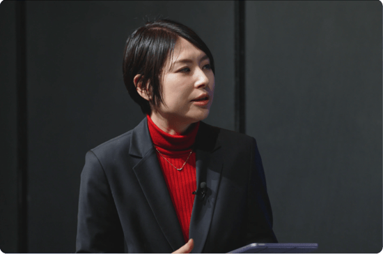 IISE FORUM 2026 翠川が話している様子
